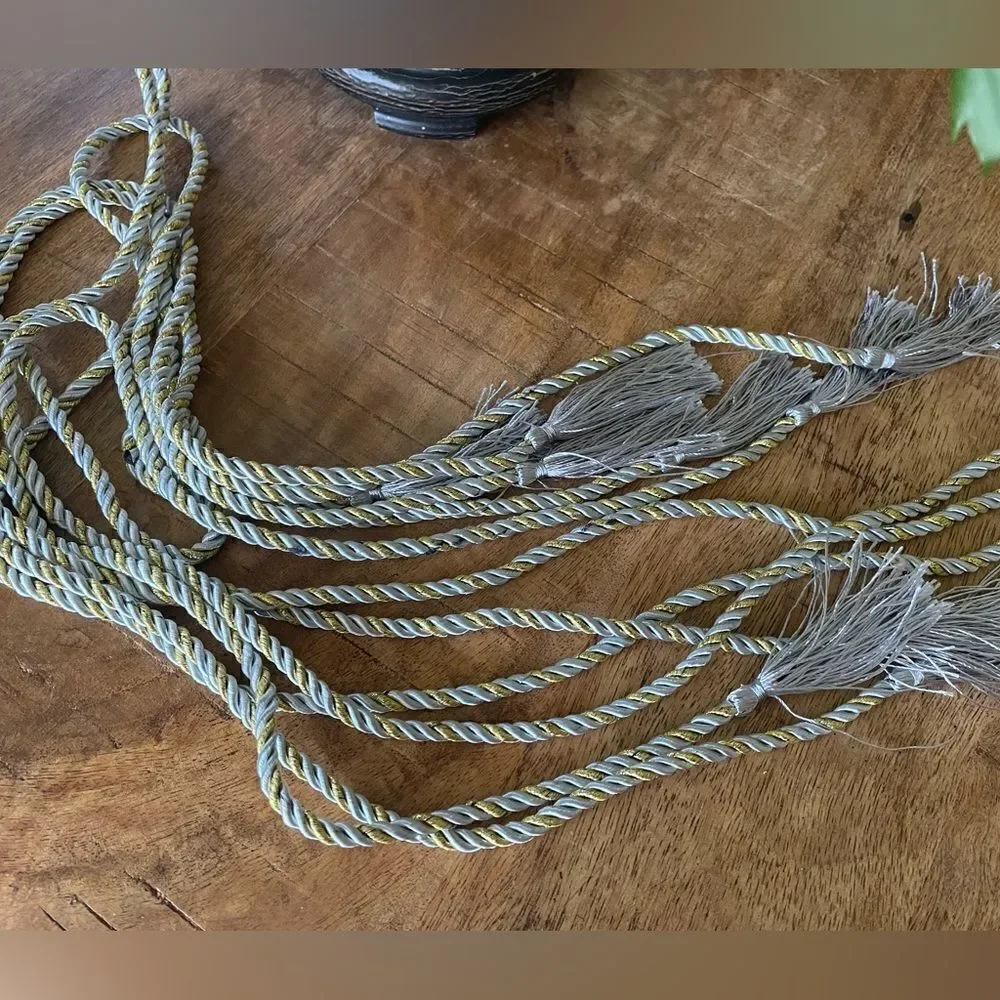 Curtain Tiebacks Ropes Tassel Holdbacks